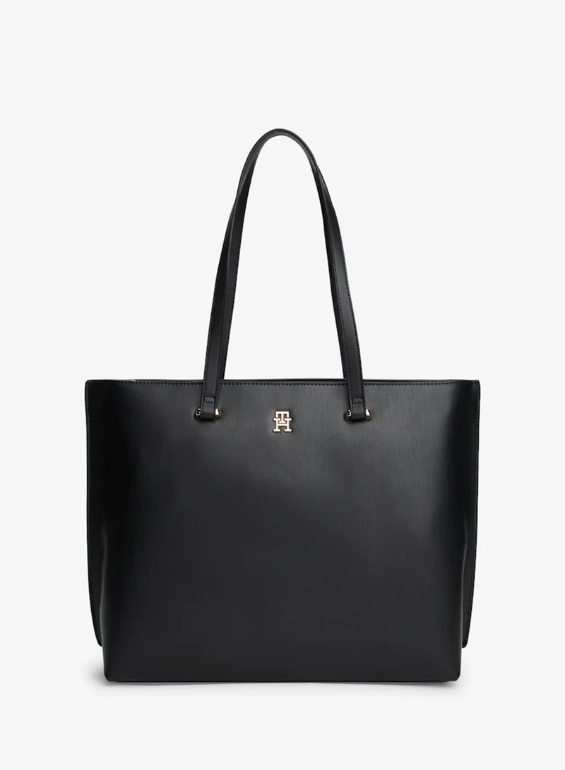 Namshi Exclusive- Solid Tote Bag