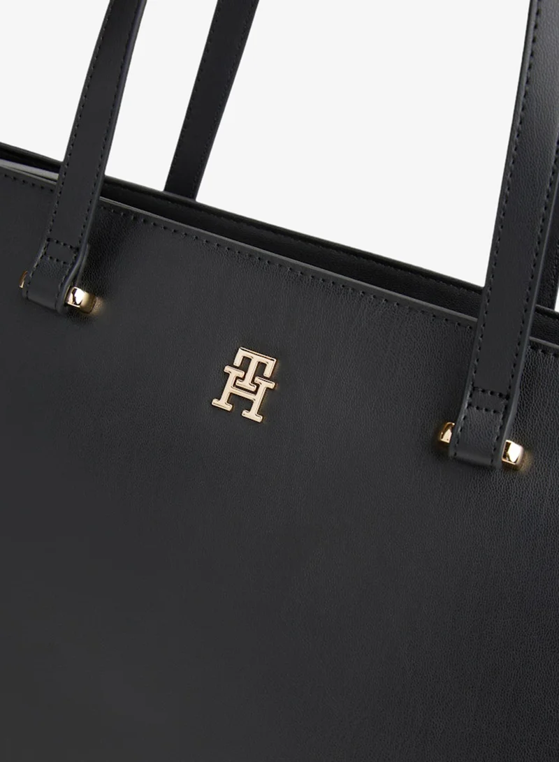 TOMMY HILFIGER  Namshi Exclusive- Solid Tote Bag for Women | Best Price UAE