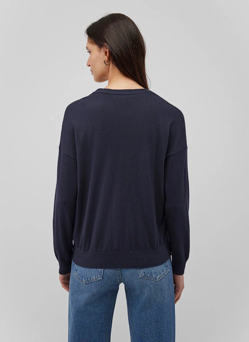 MAVI Buttoned Blue Hırka