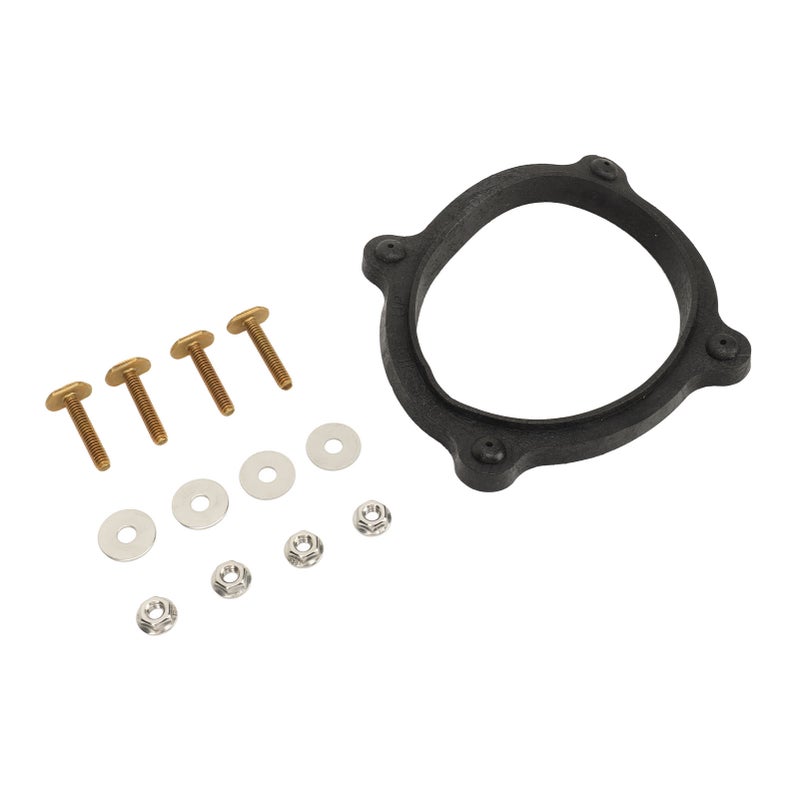 RV Toilet Floor Flange Seal 385310063 Reliable Stable Rugged Floor Flange Seal Mounting Kit for VacuFlush 1006 VacuFlush 1008 - Image 2