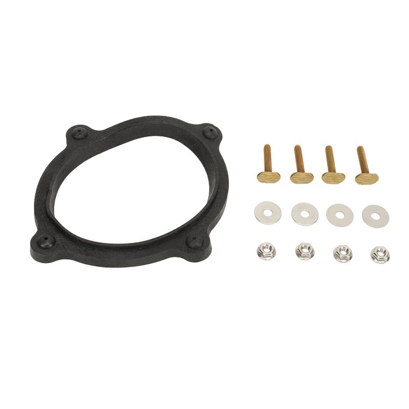RV Toilet Floor Flange Seal 385310063 Reliable Stable Rugged Floor Flange Seal Mounting Kit for VacuFlush 1006 VacuFlush 1008 - Image 5