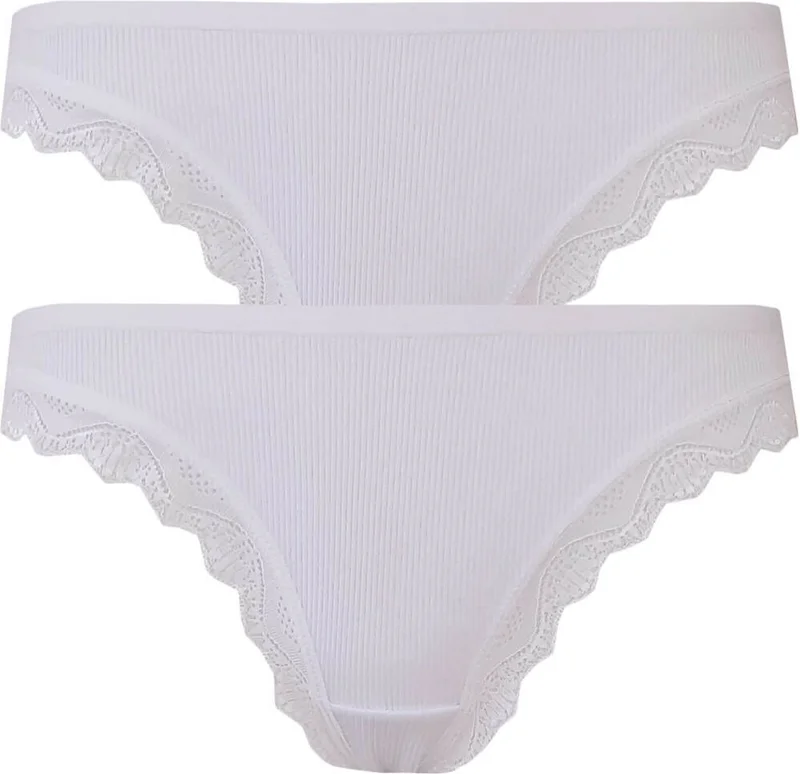 Hepsine Rakip Rival to All 2-Piece Women's Camisole Bikini Leg Lace Cotton Panties Flexible