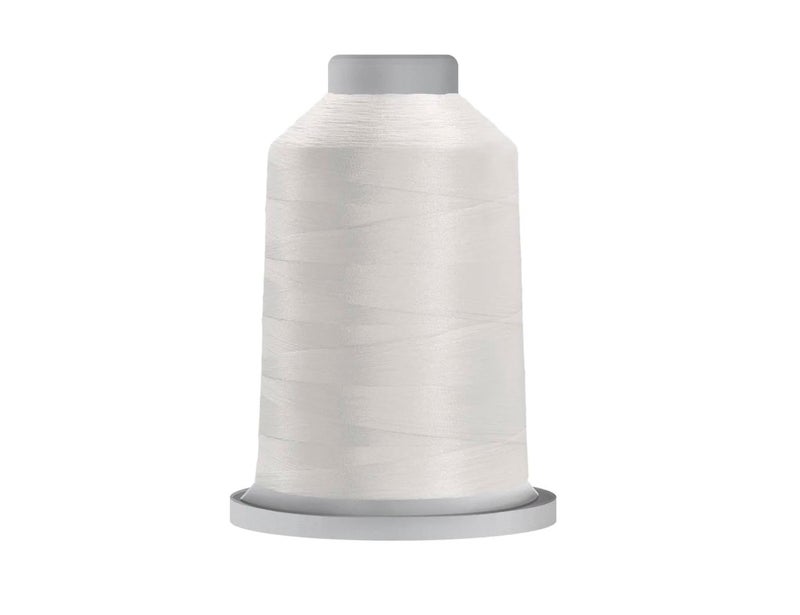 Glide Thread Trilobal Polyester No. 40-5000 Meter Spool - 10000 White - Image 1