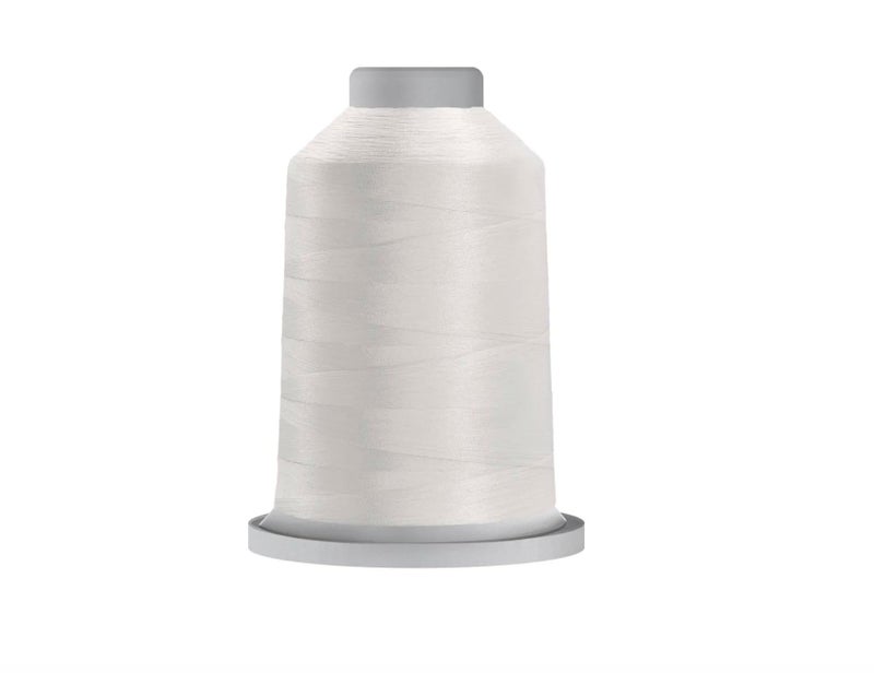 Glide Thread Trilobal Polyester No. 40-5000 Meter Spool - 10000 White - Image 2