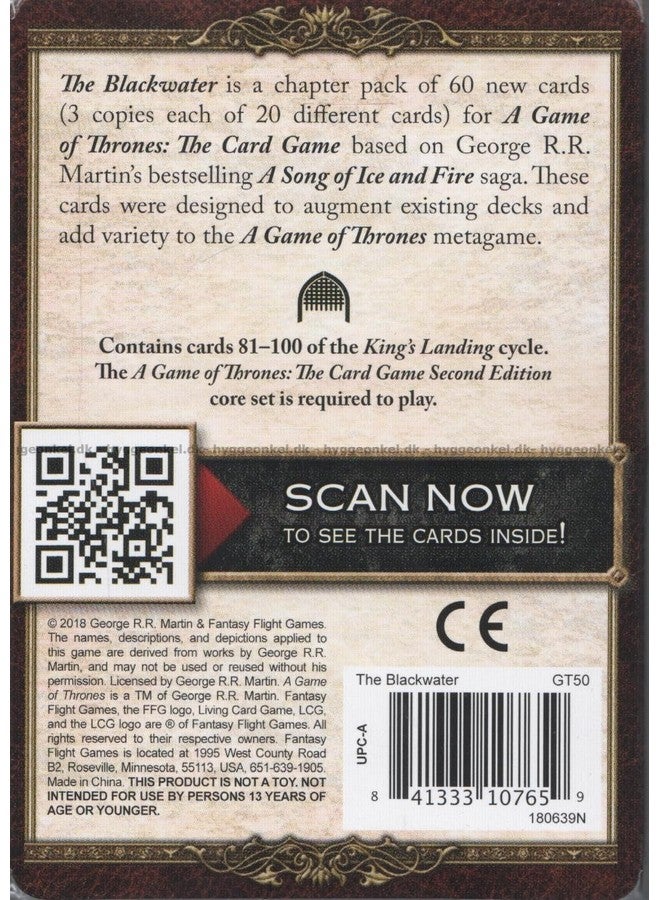 Fantasy Flight Games A Game of Thrones LCG 2nd Edition: The Blackwater Chapter Pack - Ages 14+, 2-4 Players, 60 Minute Playtime, Made - Image 2