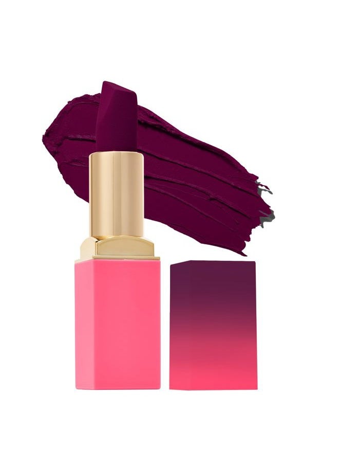 Juvia's Place - Reds & Berries Velvety Matte Lipsticks The Berries Frenemy - Blackened Berry, Soft-Matte Lipstick, Hydrating, Highly Pigmented, Creamy, Smooth, and Long-Lasting - Image 1