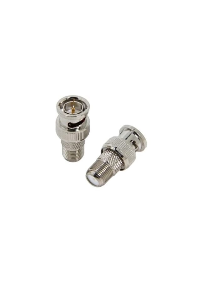 fujistar - FS-BC-01 High-Quality BNC Connector – Durable Coaxial Cable Connector for Video and Surveillance Systems Pack of 100 - Image 1
