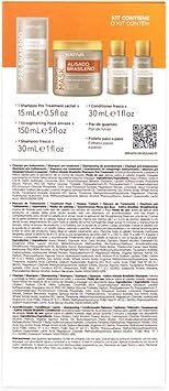 KATIVA Brazilian Straightening Kit Professional Home Straightening Treatment Up to 12 Weeks Shelf Life Keratin Straightening Vegetable Keratin Formalol Free Easy to Use Orange 044 kg - Image 3