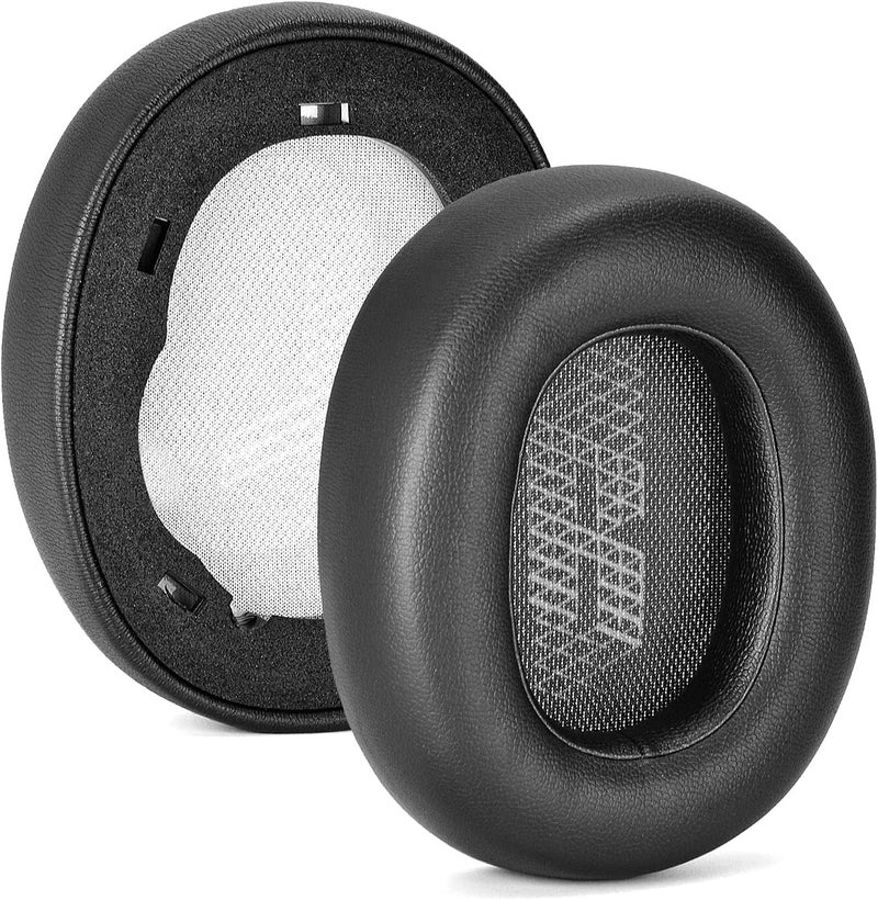 Street27® Ear Pads Replacement Compatible with E65 (E65BTNC)/Live 650 (650NC 650BTNC)/Live 660 (660NC 660BTNC)/Duet NC Over-Ear Headphones, Soft Protein Leather, Noise Isolating Memory Foam Earpads Cushions - Image 1