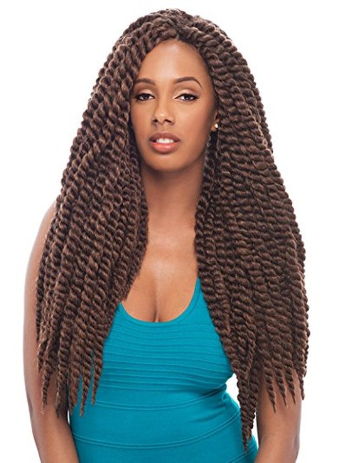 Janet Collection Noir 2X Mambo Twist Braid 24" Color 1(Jet Black) - Image 1