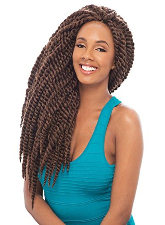 Janet Collection Noir 2X Mambo Twist Braid 24" Color 1(Jet Black) - Image 2