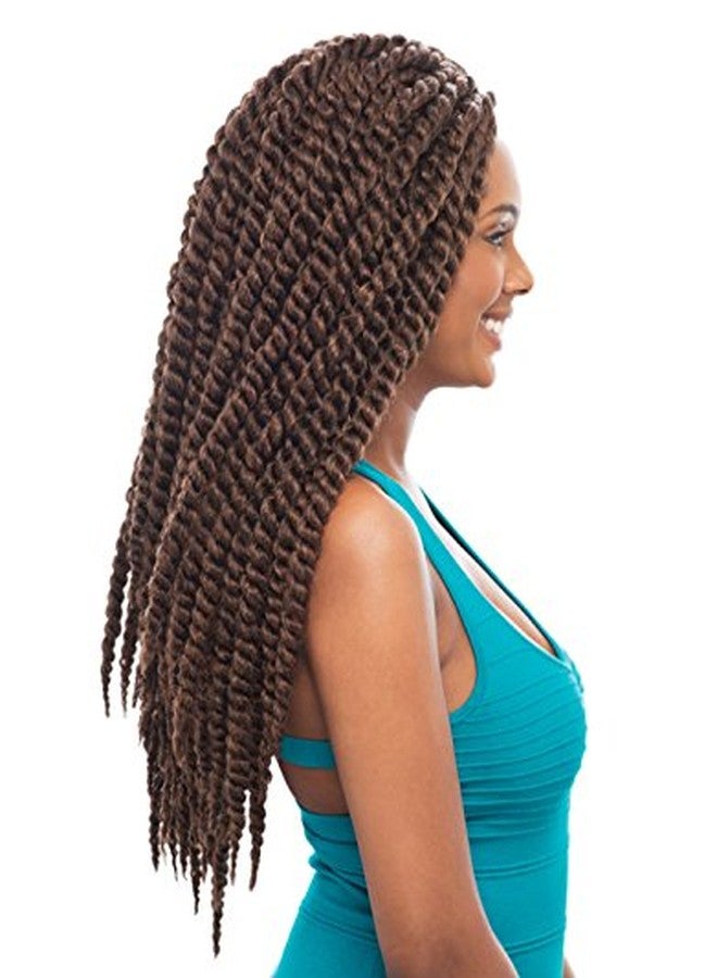 Janet Collection Noir 2X Mambo Twist Braid 24" Color 1(Jet Black) - Image 4