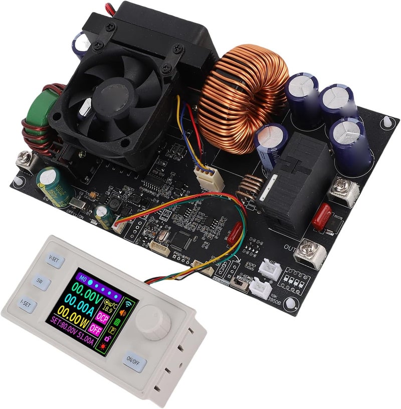 Hilitand Adjustable DC Power Supply 0-80V 0-50A 4000W with Digital Display for LED Driver and Lab Equipment Testing - Image 1
