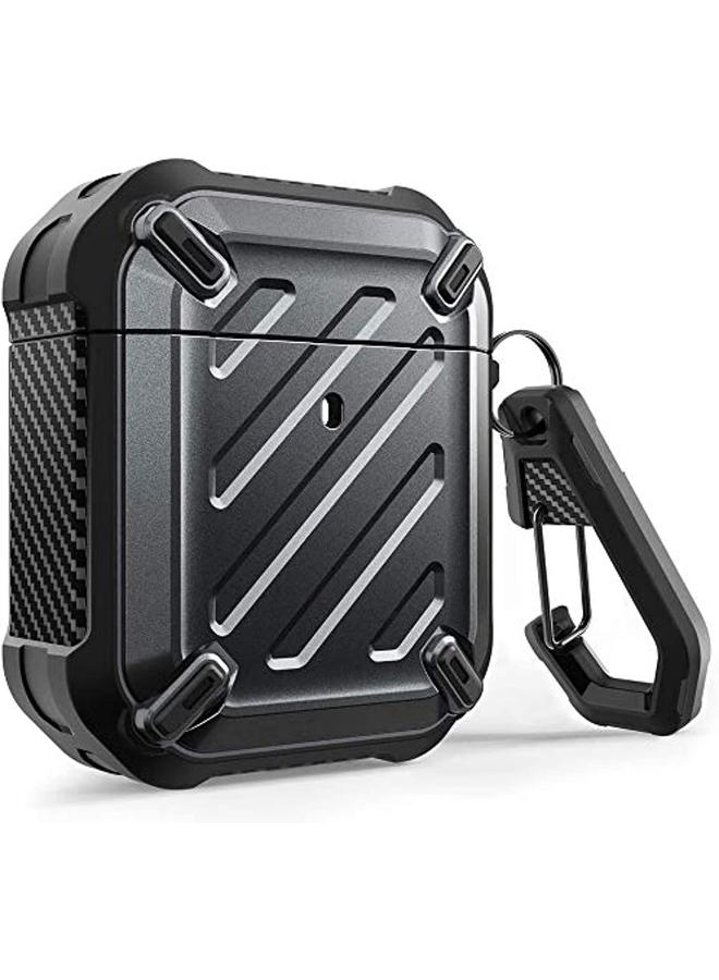 SupCase Unicorn Beetle Pro Series Case Designed For Airpods Full Body Rugged Protective Case Compatiable With Apple Airpods 1St 2Nd Black - Image 1