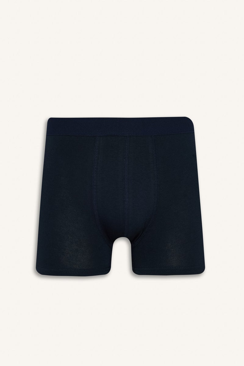 DeFacto Blue Man Regular Fit Knitted Boxer Casual - Image 3