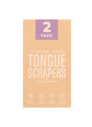 basicConcepts, Stainless Steel Tongue Scrapers with Travel Cases, 2 Count - pzsku/Z3AA369DF2F357A0DA6F9Z/45/_/1745336174/f03cf24d-cbe6-4ae7-9ca0-0a44e163c03a