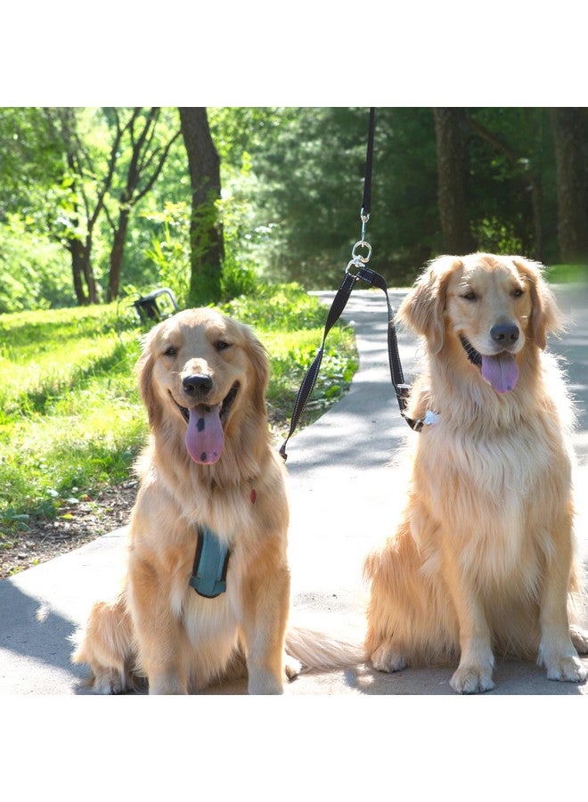 Caldwell's Pet Supply Co. - Leash Coupler - Two Dog Leash Splitter to Split Leash for Walking 2 Dogs - Tangle Free Double Dog Leash Connector - Adjustable Attachment for Small or Large Dogs - Image 1