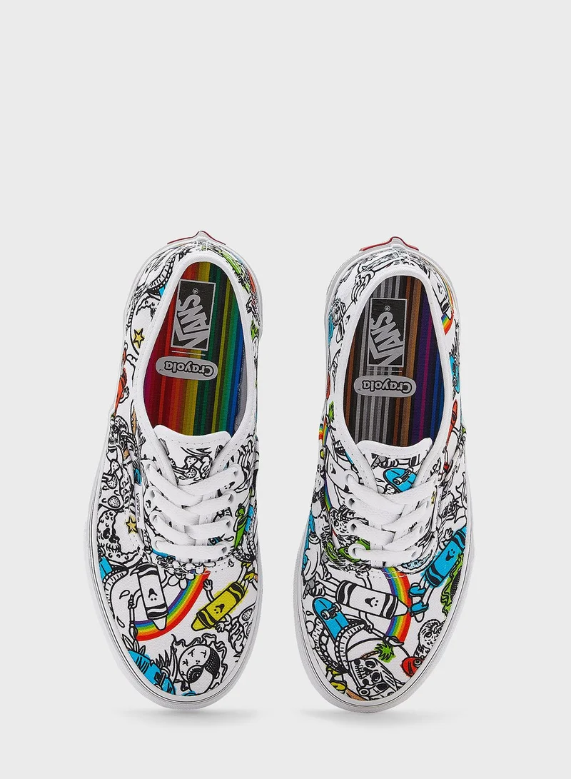 VANS Kids Unisex Crayola Authentic Sneakers