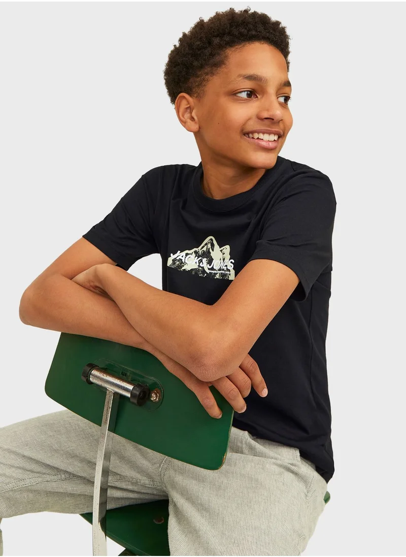 Jack & Jones Junior Youth Graphic T-Shirt