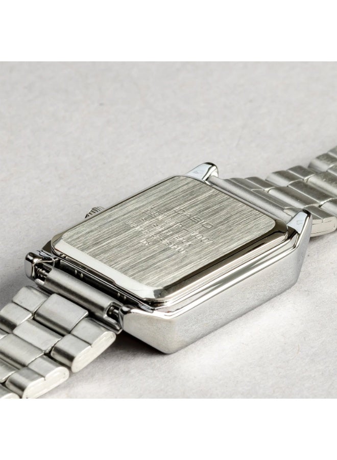 Casio LTP-V007SG-9BUDF Women’s Two-Tone Stainless Steel Square Analog Watch – Champagne Dial - Image 3