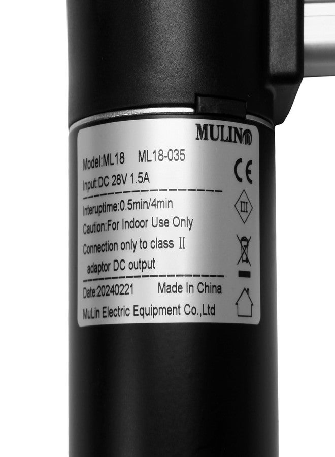 Fruhdi Power Recliner Lift Chairs Mulin Motor Actuator Model ML18-035 Replacement Kit for Massage Sofa Couch - Image 3