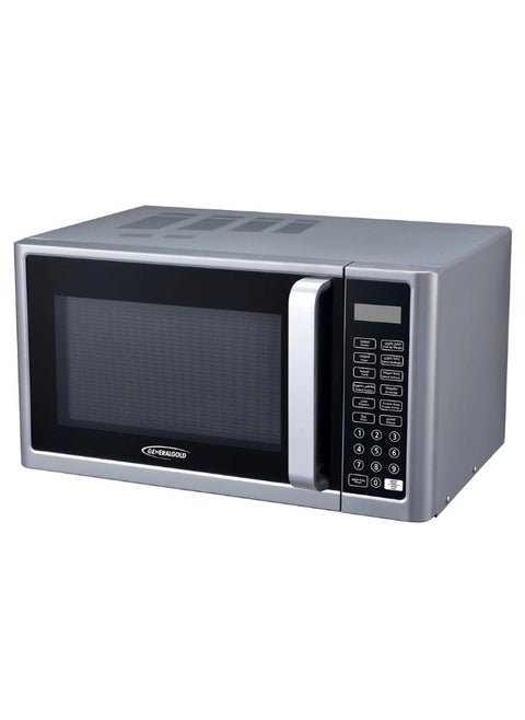 General Gold 25L Microwave Oven with Digital Control, 900W Power, Silver Finish with Grey Cavity, Compact and Efficient Design