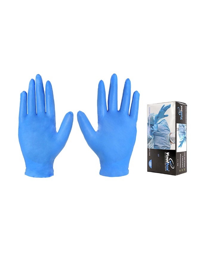 Vaultex Vaultex OWN Disposable Nitrile Powder free gloves Color Blue, Size S, 100Pcs/Pack  - Image 2