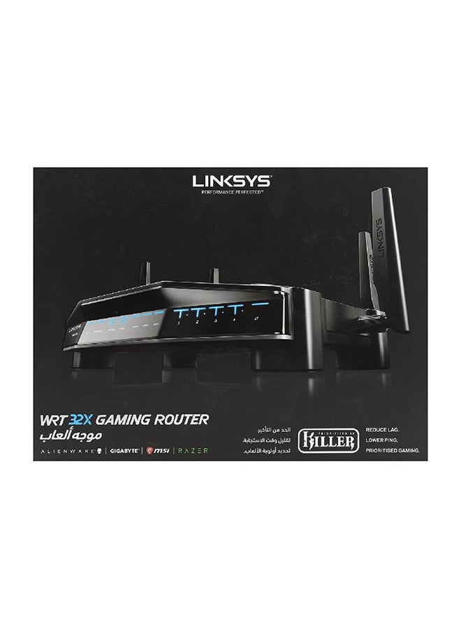 لينكسيس راوتر WRT32X بنطاق عريض أسود - Image 3