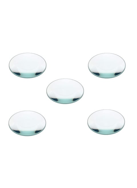 SBT Instruments Convex Lense 50 mm Diamete Focal Length 20 cm for AutoFocus Projectors DIY Science Experiments etc Pack of 5 pcs