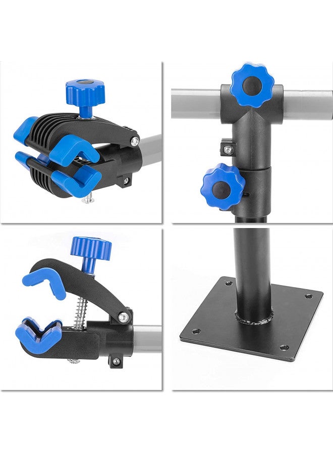 Rockbros ROCKBROS Bike Repair Stand Wall Workbench Mount Rack Workstand Clamp Height Adjustable Home Bicycle Maintenance Rack for Road Mountain Bikes - Image 4
