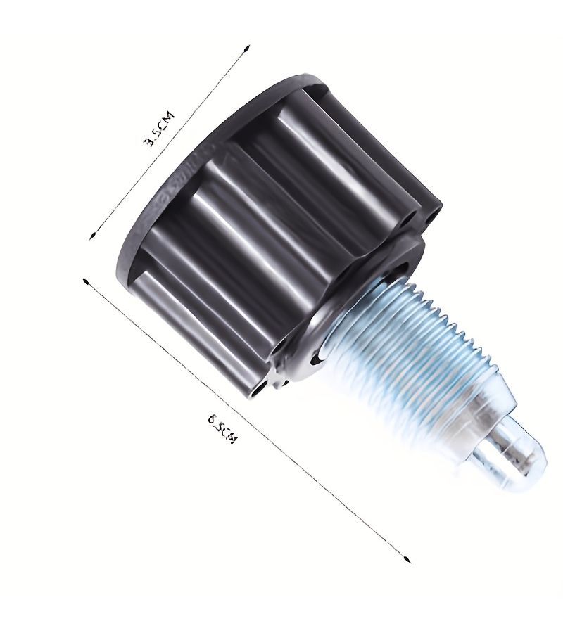 3Pcs Indoor Cycling Machine Lock Mechanism M16 Spring Handle Knob Set - Image 4