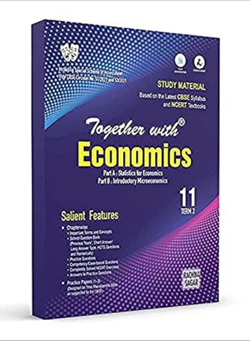 Rachna Sagar Together with CBSE Question Bank Study Material Term 2 Economics Books for Class 11th 2022 Paperback