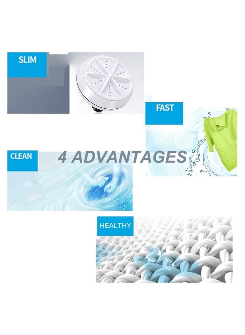 Portable Ultrasonic Turbine Washing Machine - Image 5