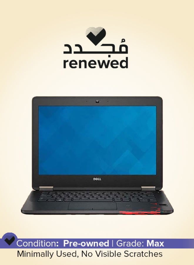 DELL Renewed - Laptop With 12.5-Inch Display Screen,7270 Core i7-6th Generation/8GB RAM/256GB SSD/Windows 10 English Black - Image 1