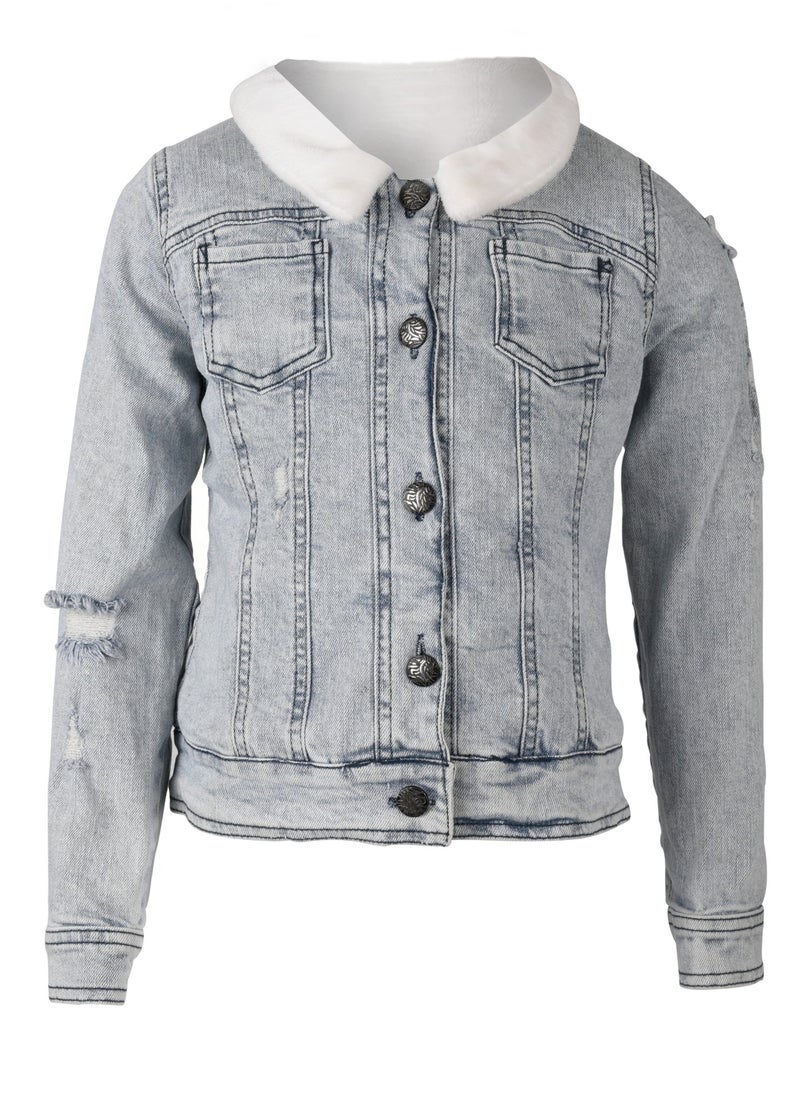 TOTSA - girls denim jacket - Image 1