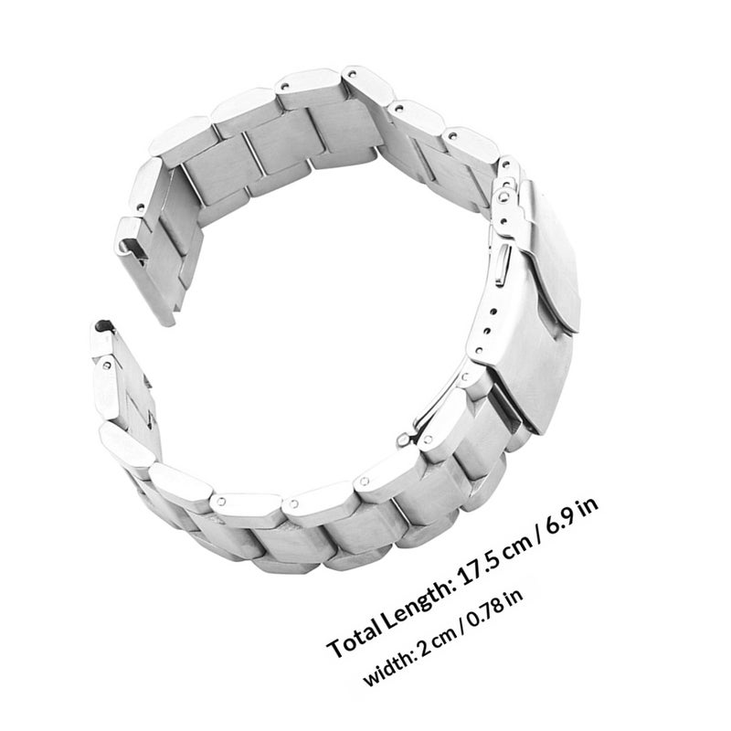 💍 ساعات من الفولاذ المقاوم للصدأ بتصميم مصقول وحزام كلاسيكي - Image 2