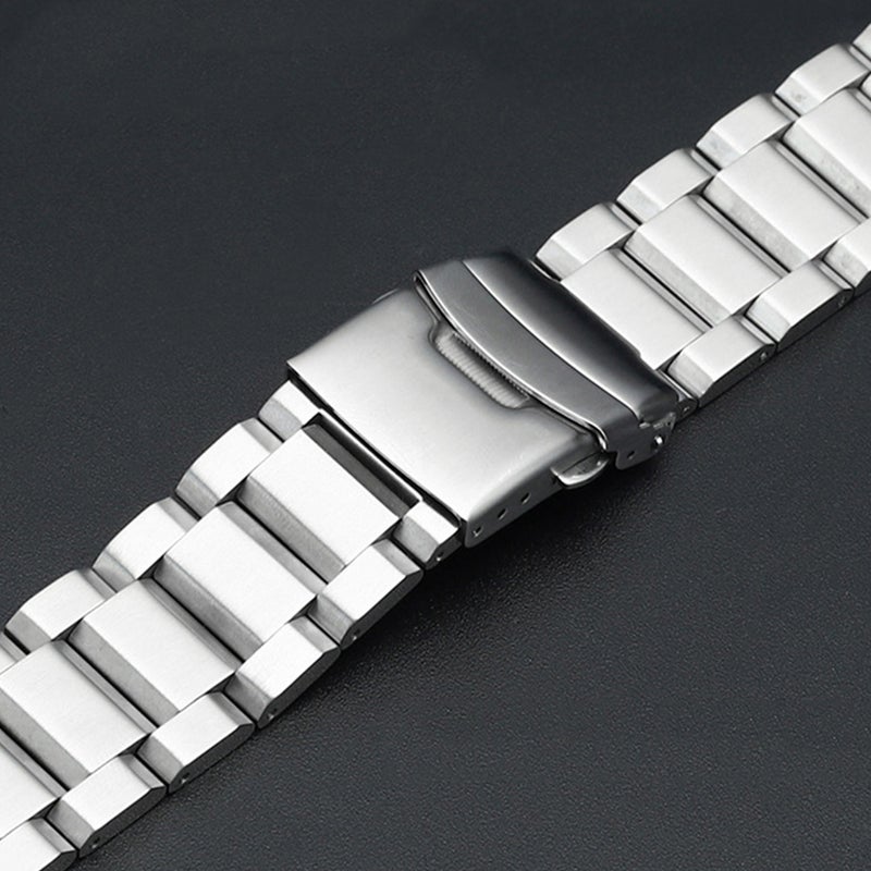 💍 ساعات من الفولاذ المقاوم للصدأ بتصميم مصقول وحزام كلاسيكي - Image 5