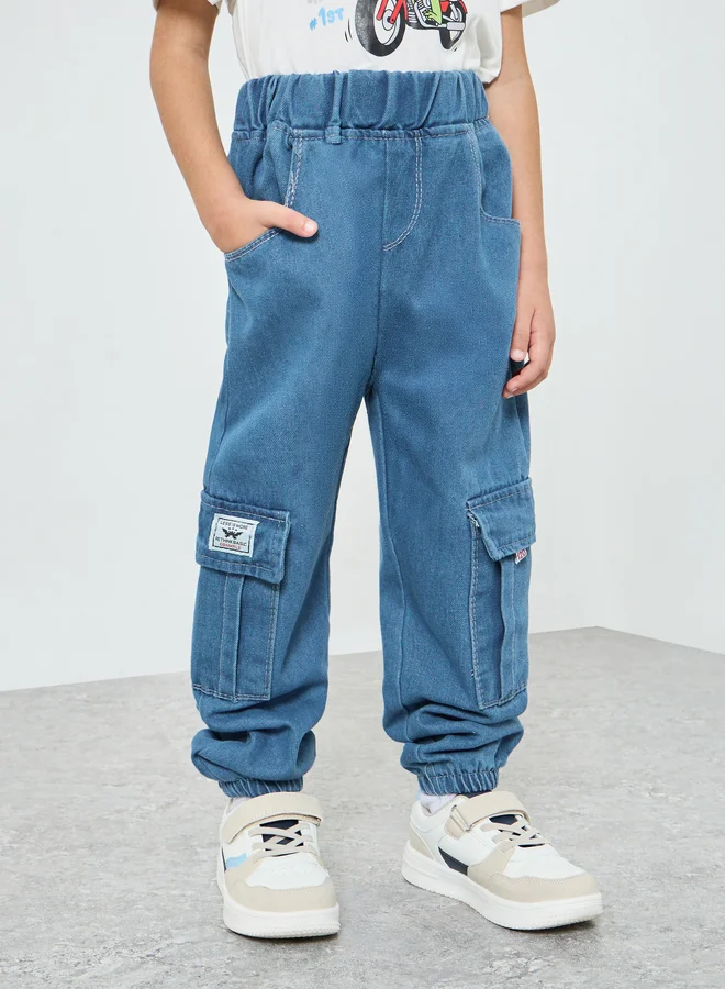 ستايلي جينز جوغر قطن