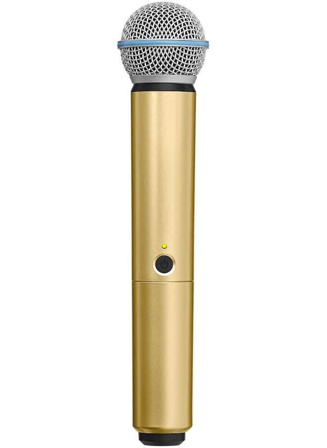 Shure WA713-GLD Colored Handle Only for BLX2/SM58 and BLX2/BETA58A Wireless Transmitters (Gold)
