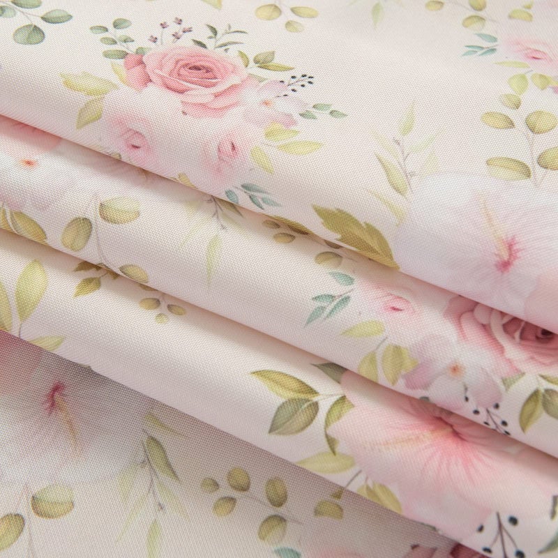 Joyfol Day Flower Tablecloth, Pink Floral Table Cloth for Square Tables,Waterproof Resistant Rose Table Cover for Valentines,Parties,Wedding Use Spring/Summer (54 X 54 Inch) - Image 5