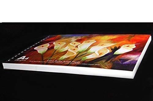 ISHARAA Artist Pad Sketch Book (Multicolour, 9x12-inches) - Pack of 4 - Image 1