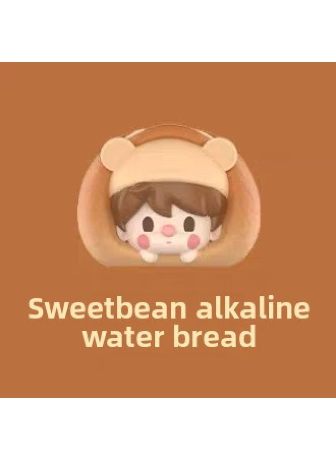 Pop Mart Pop Bean Baked Bread Series Cute Particle Trendy Toy Figurine DIY Display Piece Collectible Adult Toys-Color:Sweet Pea  - Image 1