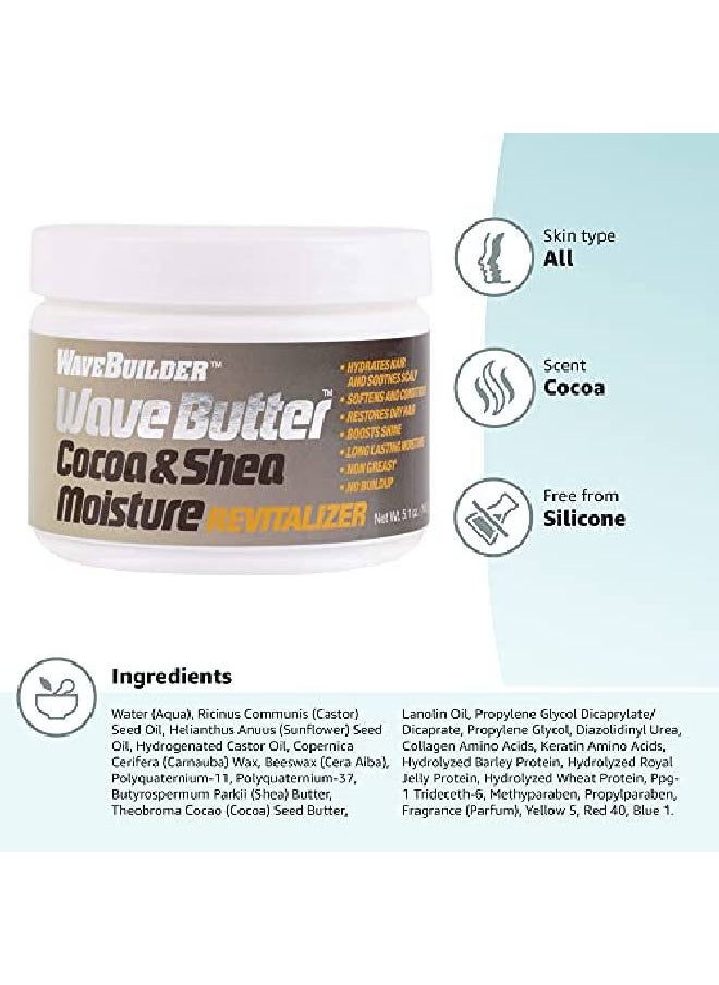 Wavebuilder Cocoa & Shea Wave Butter Moisture Revitalizer  - Image 5