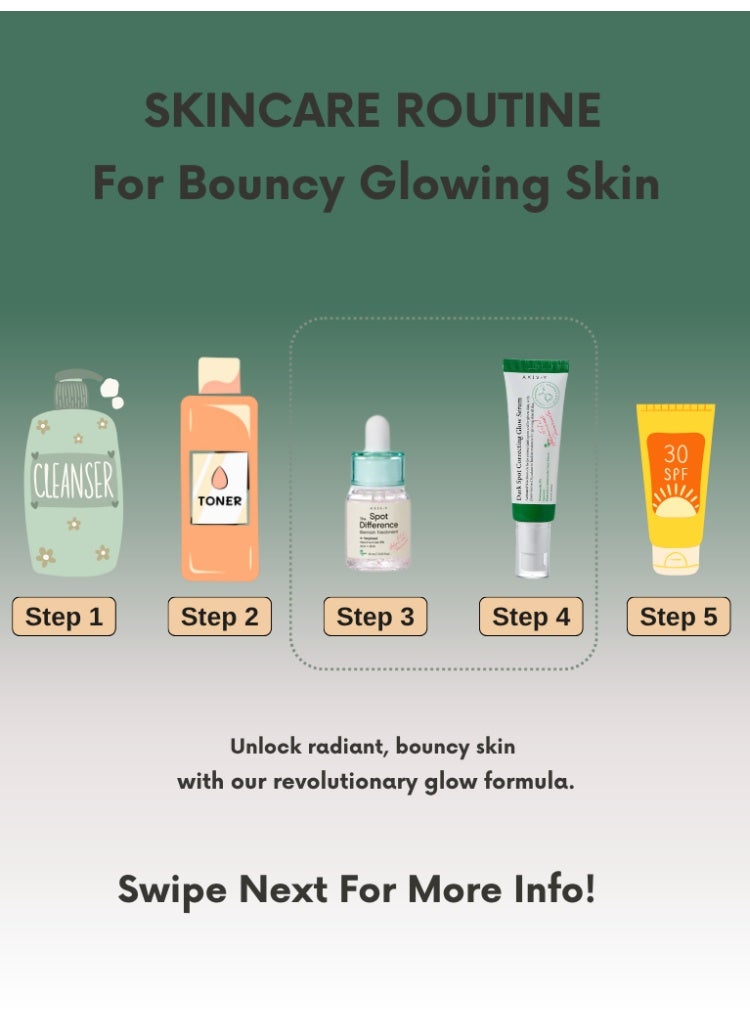 AXIS-Y Acne Breakouts & Dark Spots Solution – AXIS-Y Blemish Treatment + Dark Spot Correcting Glow Serum Clarifying & Brightening Set - Image 3