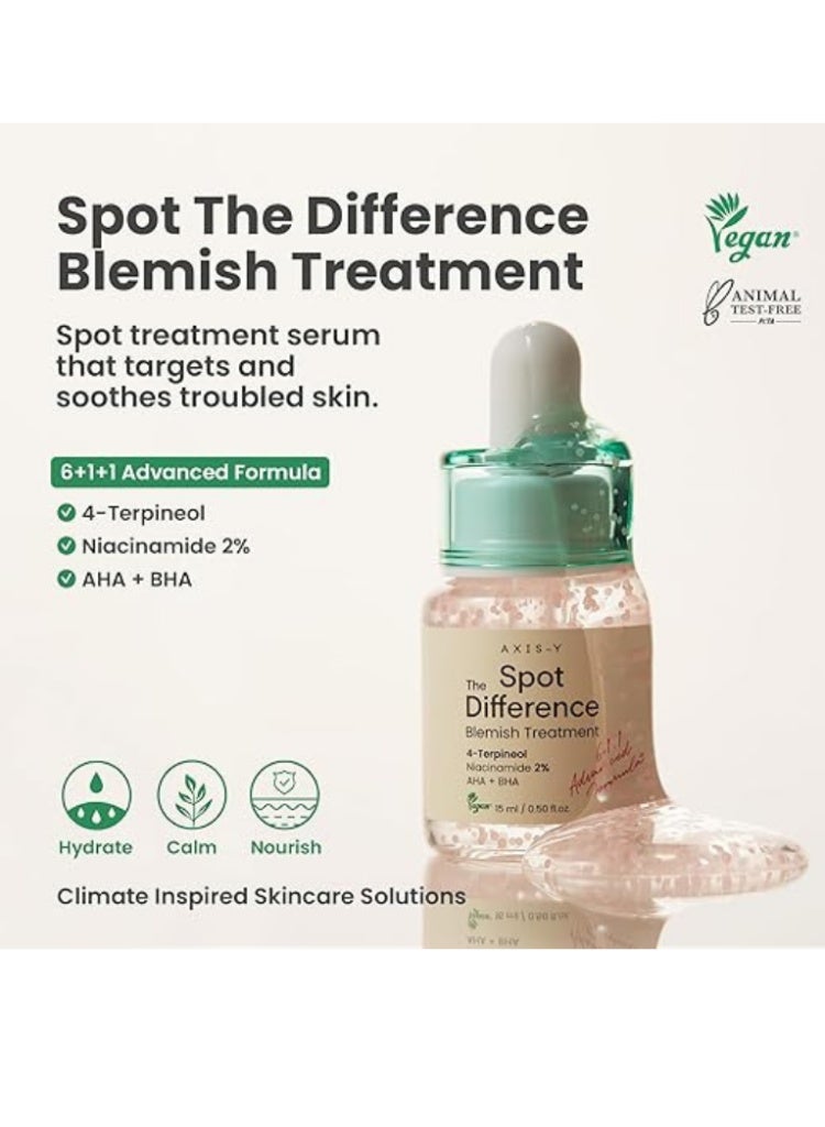 AXIS-Y Acne Breakouts & Dark Spots Solution – AXIS-Y Blemish Treatment + Dark Spot Correcting Glow Serum Clarifying & Brightening Set - Image 4