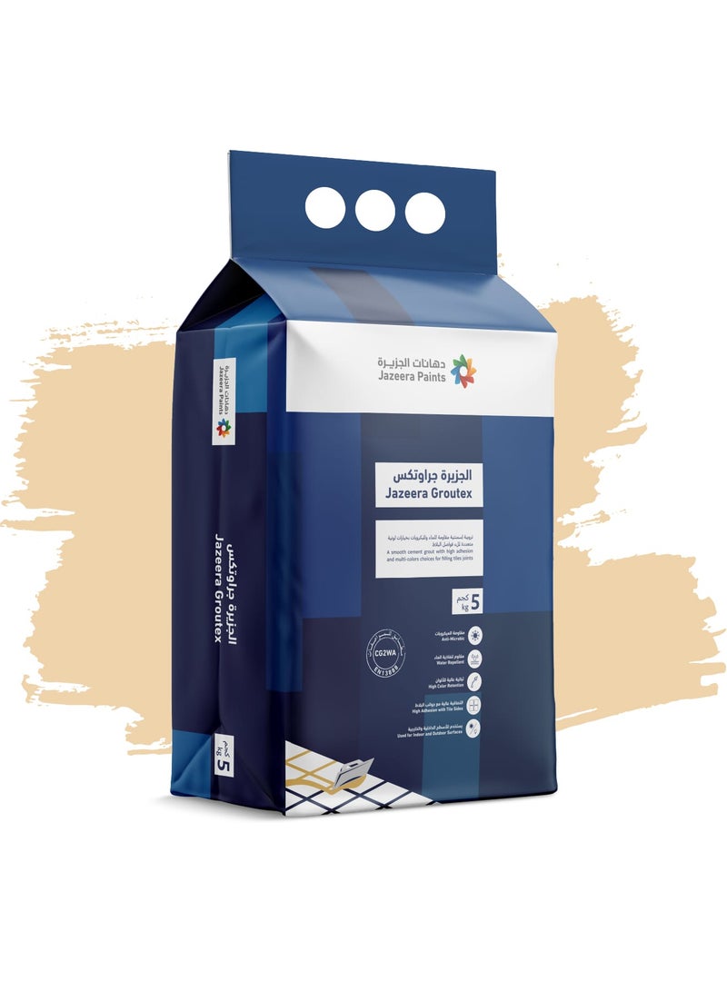 Jazeera Paints Groutex Cement Grout for All Tiles (color: G09) Package 5kg - Image 1