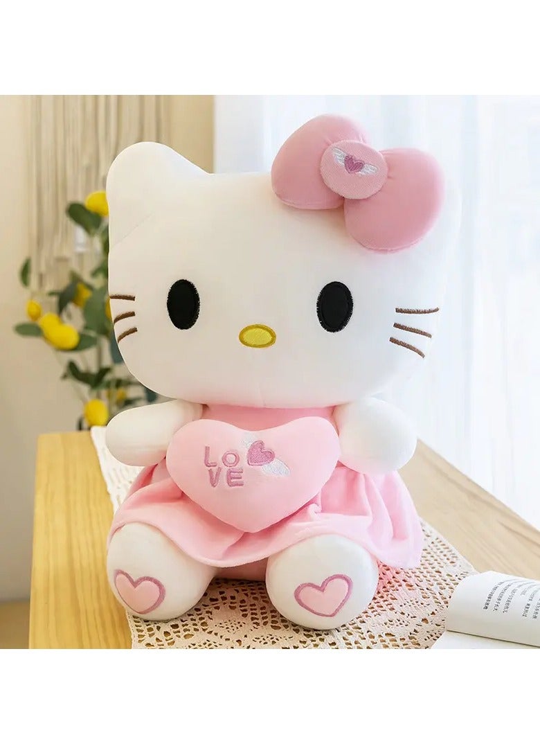 Hello Kitty 2 Pieces Of Hello Kitty Stuffed Dolls, Beautiful Gifts For Children, Boys And Girls, Size 30 Cm  - Image 2
