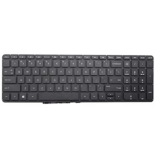 WISTAR Laptop Keyboard Compatible for HP Pavilion 15-P 15-P080tx 15-P090tx 15-P101tx 15-K 15-K000NL 15-K001EA 17-P 17-P000 17-P010NR 17-F 17-F004DX 17-F010US Series (Black) - Image 3