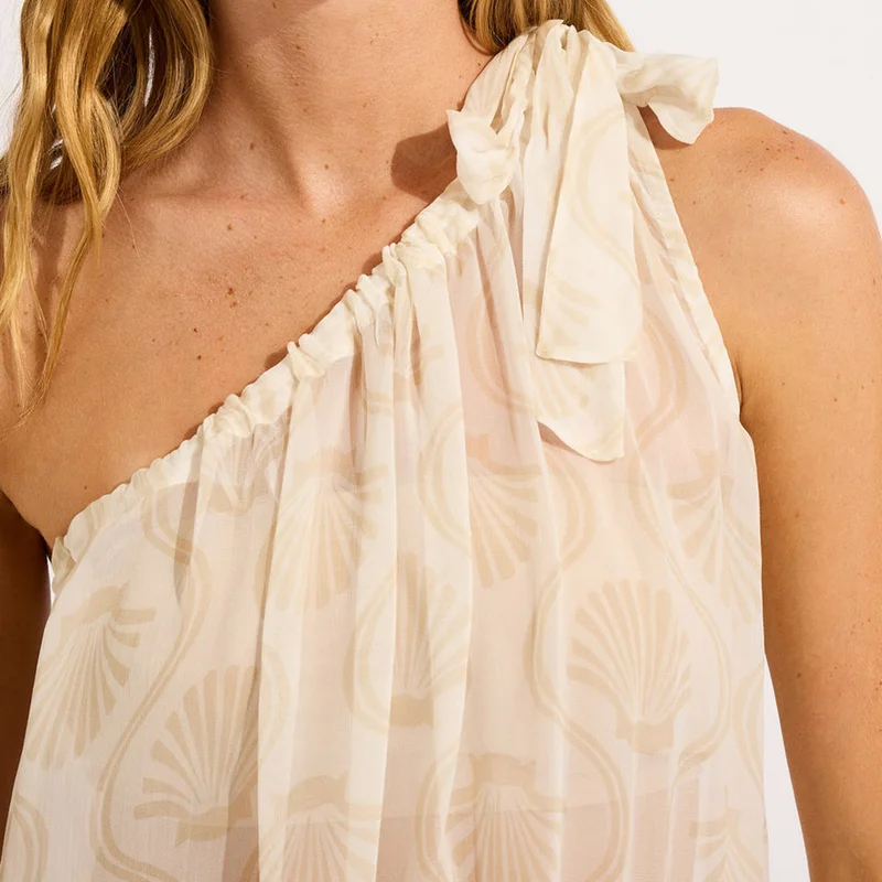 سيفولي Luna One Shoulder Maxi Kaftan - Women