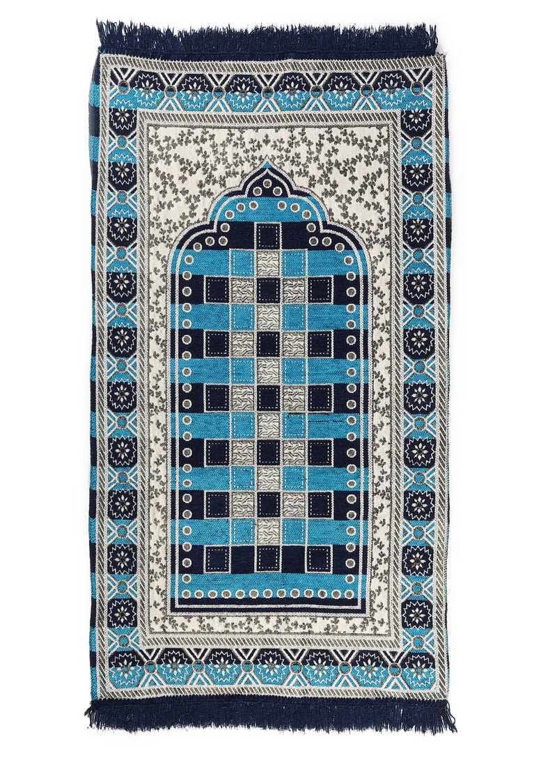 BSB Luxurious Elegant Comfort Supreme Prayer Mat for Serene Prayers Comfortable Worship Daily Devotion Spiritual Solace  68 x 120 cm  - Image 1
